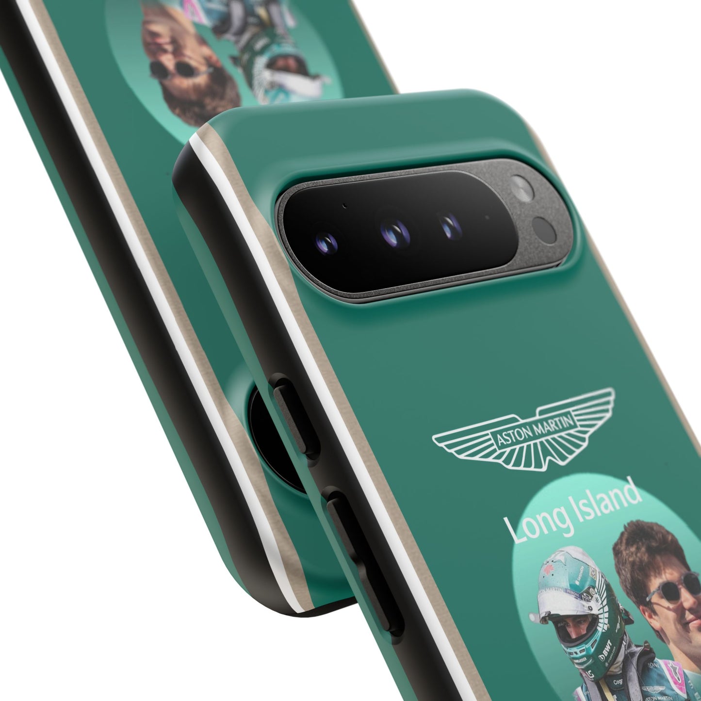 Aston Martin Long Island F1 inspired Lance Stroll Impact-Resistant Phone Case - Sleek & Stylish