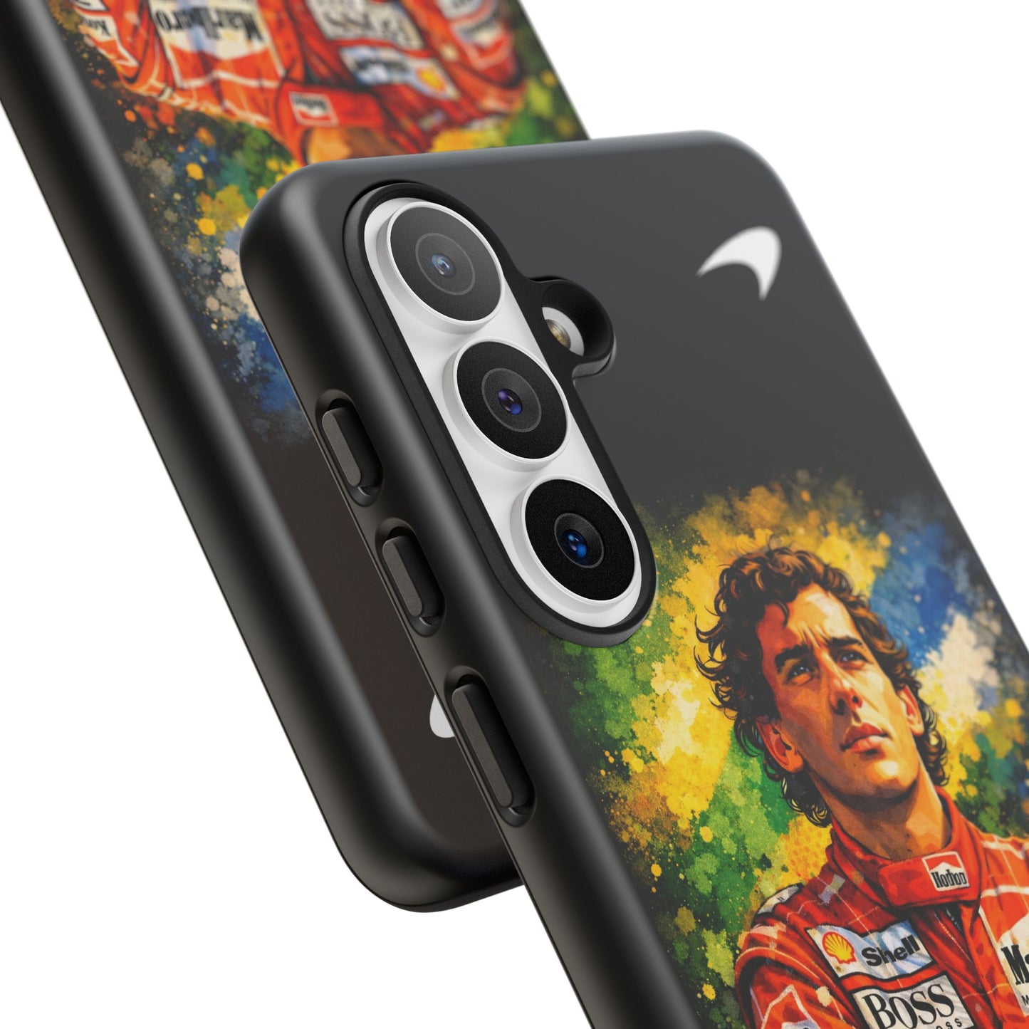 McLaren Long Island "Always Senna" Ayrton Senna Inspired Impact-Resistant Phone Case | Durable Protection for Car Enthusiasts