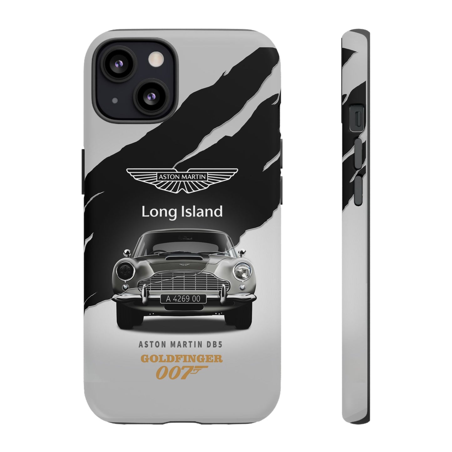 Aston Martin Long Island Phone Case Aston Martin DB5 Goldfinger 007 inspired Phone case (iPhone 8-17)