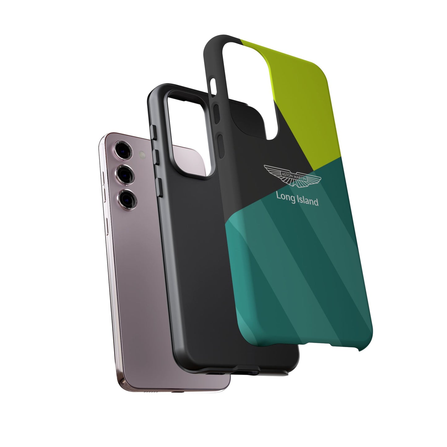 Aston Martin Long Island Impact-Resistant Phone Case | Durable Protection for Car Enthusiasts