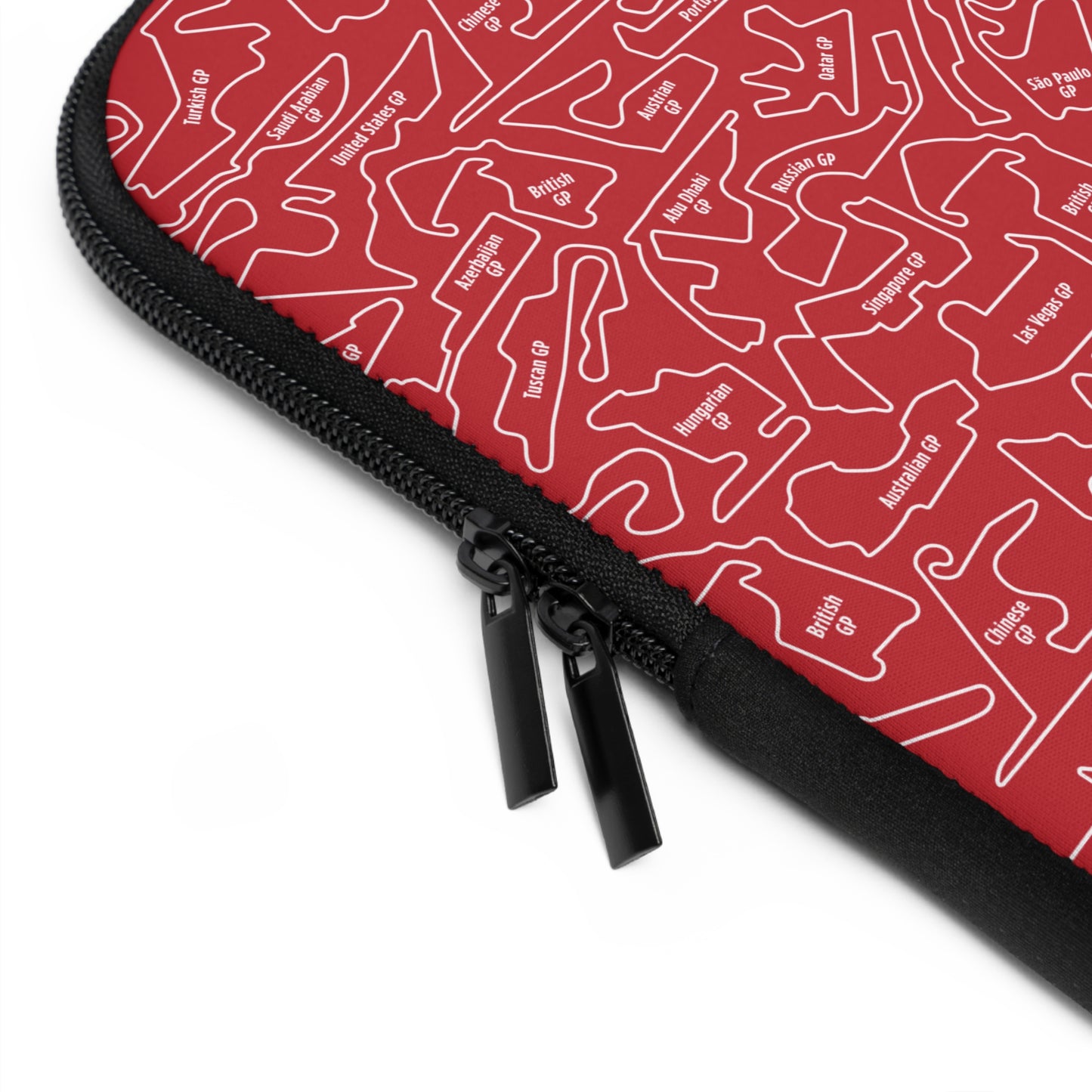 Long Island Sports Cars F1 Racetrack Laptop Sleeve