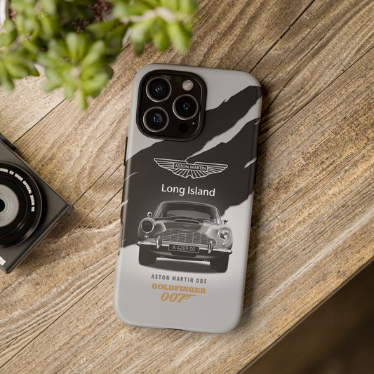 Aston Martin Long Island Phone Case Aston Martin DB5 Goldfinger 007 inspired Phone case (iPhone 8-17)