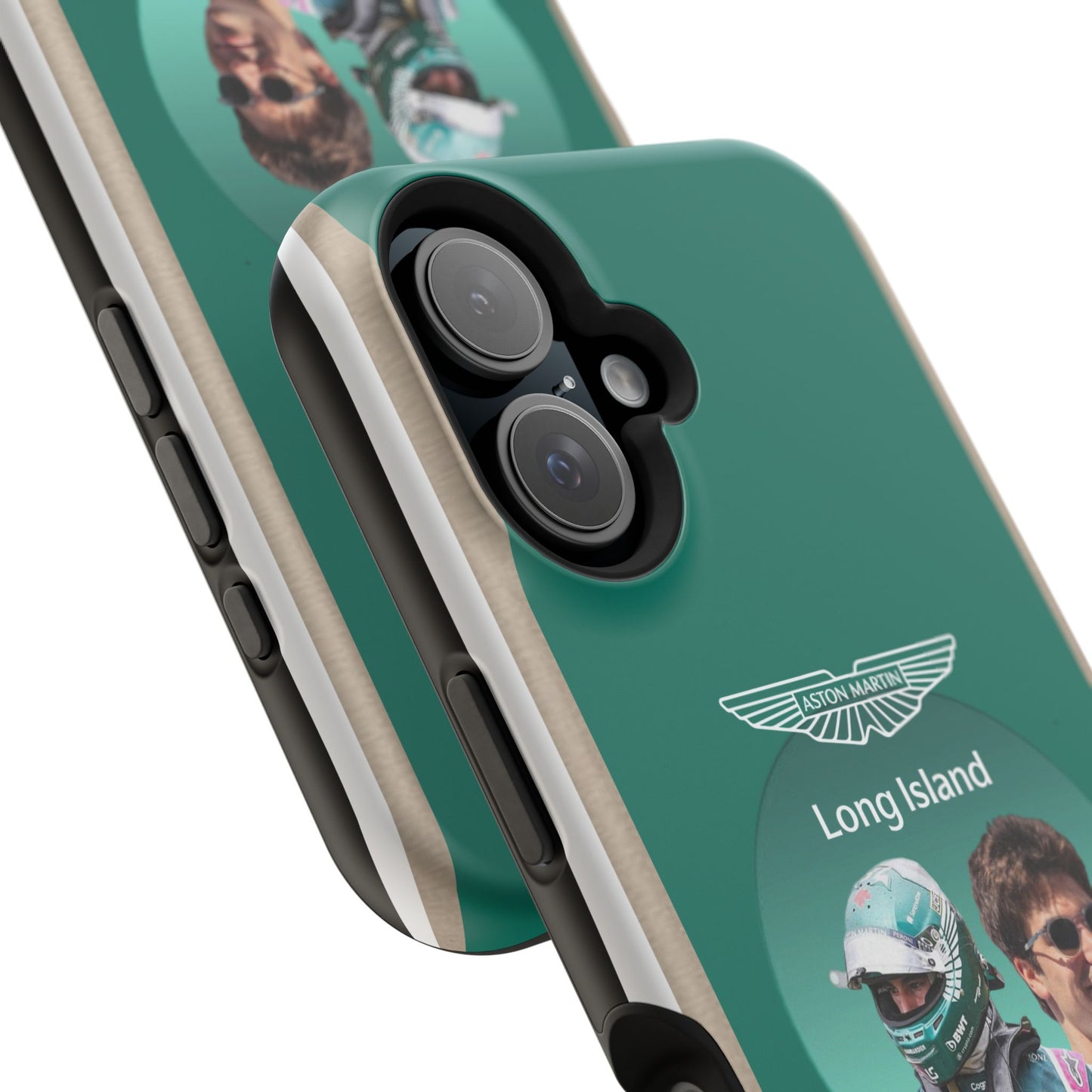 Aston Martin Long Island F1 inspired Lance Stroll Impact-Resistant Phone Case - Sleek & Stylish