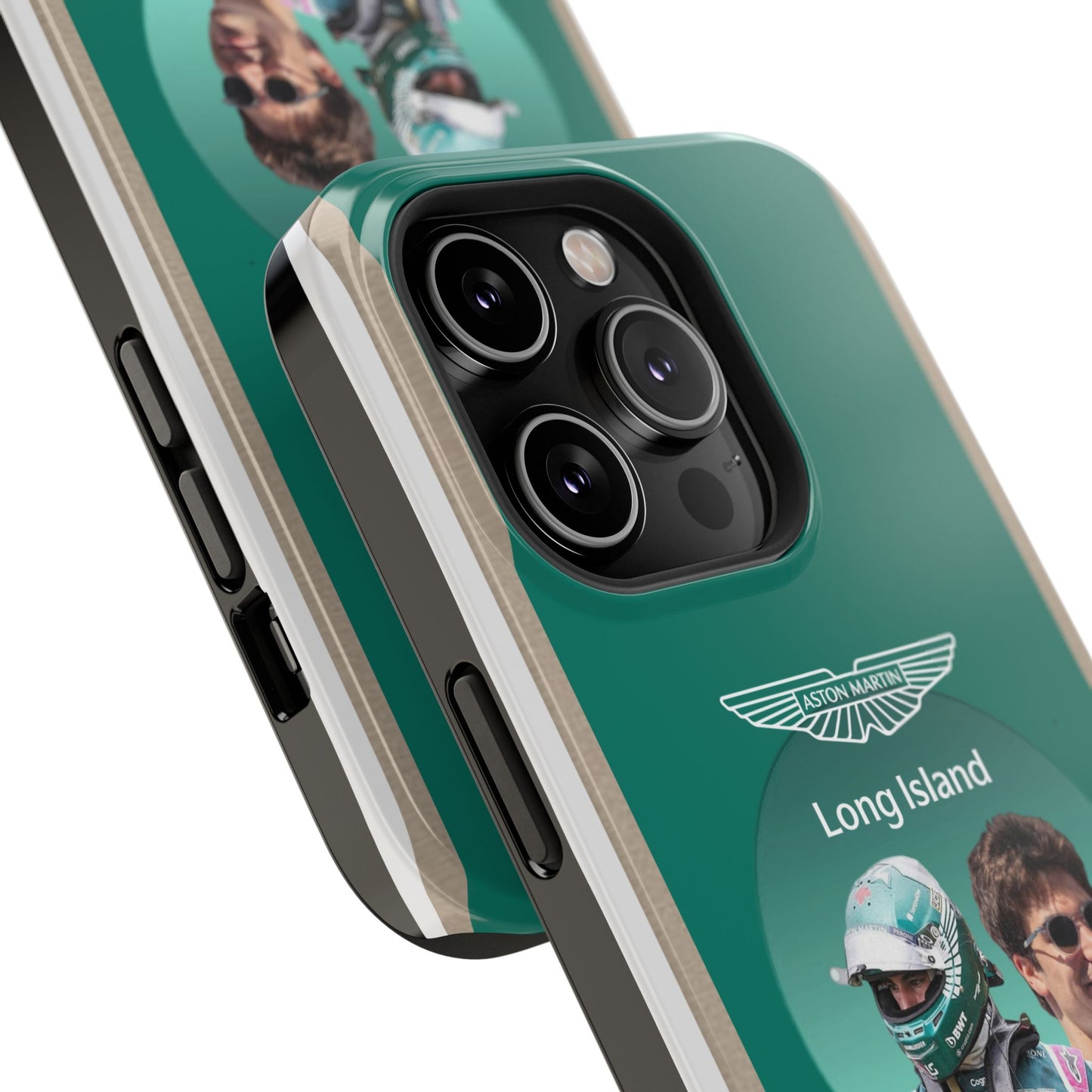 Aston Martin Long Island F1 inspired Lance Stroll Impact-Resistant Phone Case - Sleek & Stylish