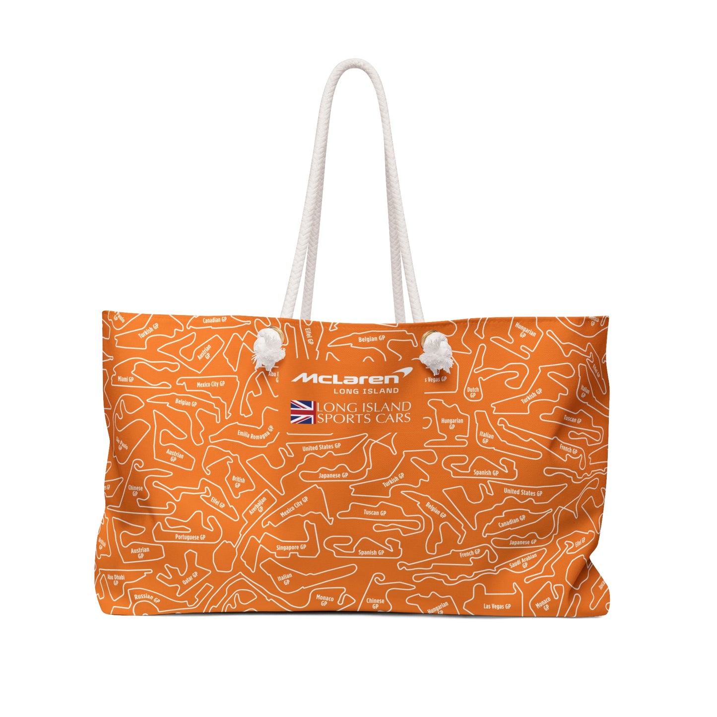 McLaren Long Island  F1 Racetrack Stylish Weekender Bag