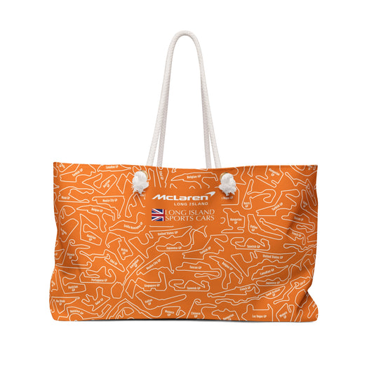 McLaren Long Island  F1 Racetrack Stylish Weekender Bag