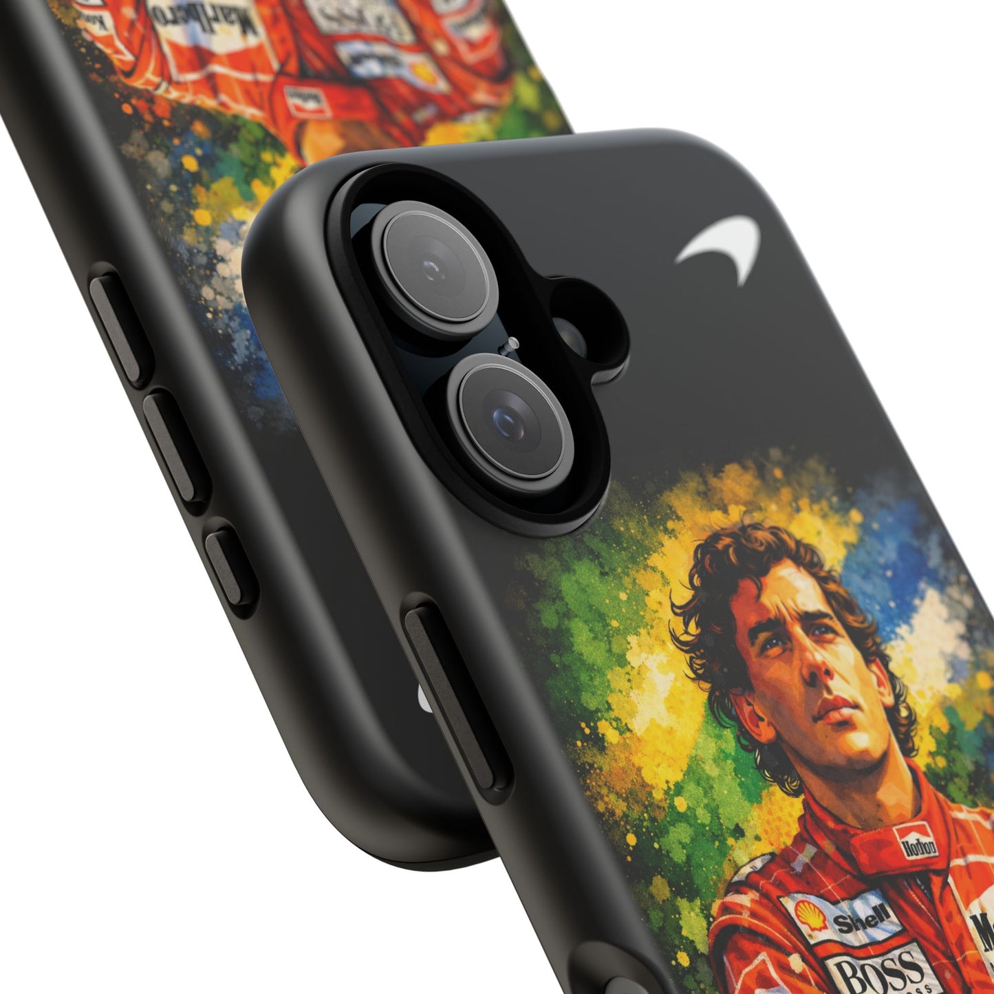 McLaren Long Island "Always Senna" Ayrton Senna Inspired Impact-Resistant Phone Case | Durable Protection for Car Enthusiasts