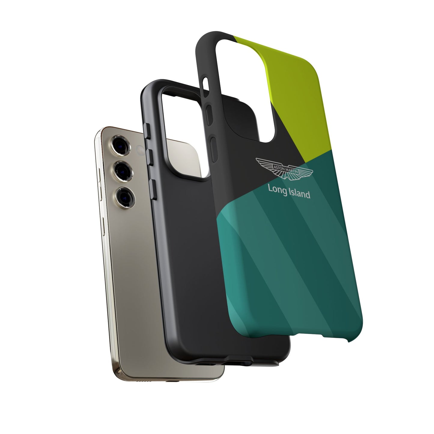 Aston Martin Long Island Impact-Resistant Phone Case | Durable Protection for Car Enthusiasts