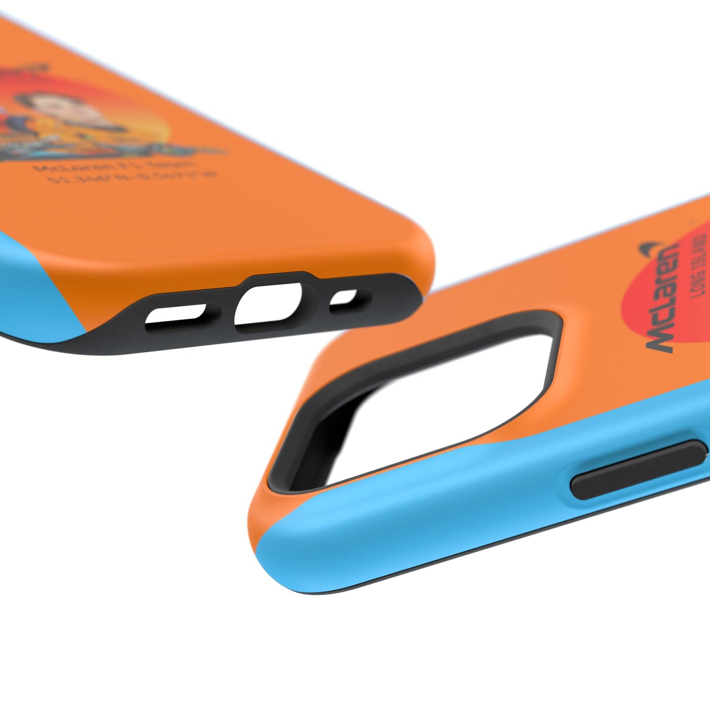 McLaren Long Island McLaren F1 inspired Oscar Piastri Impact-Resistant Phone Case - Sleek & Stylish