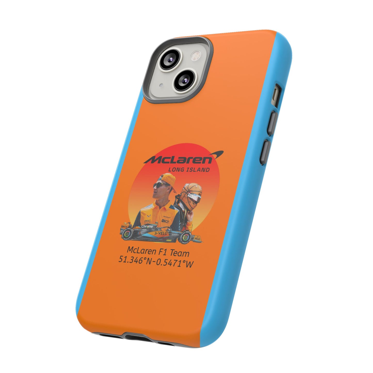 McLaren Long Island McLaren F1 inspired Lando Norris Impact-Resistant Phone Case - Sleek & Stylish
