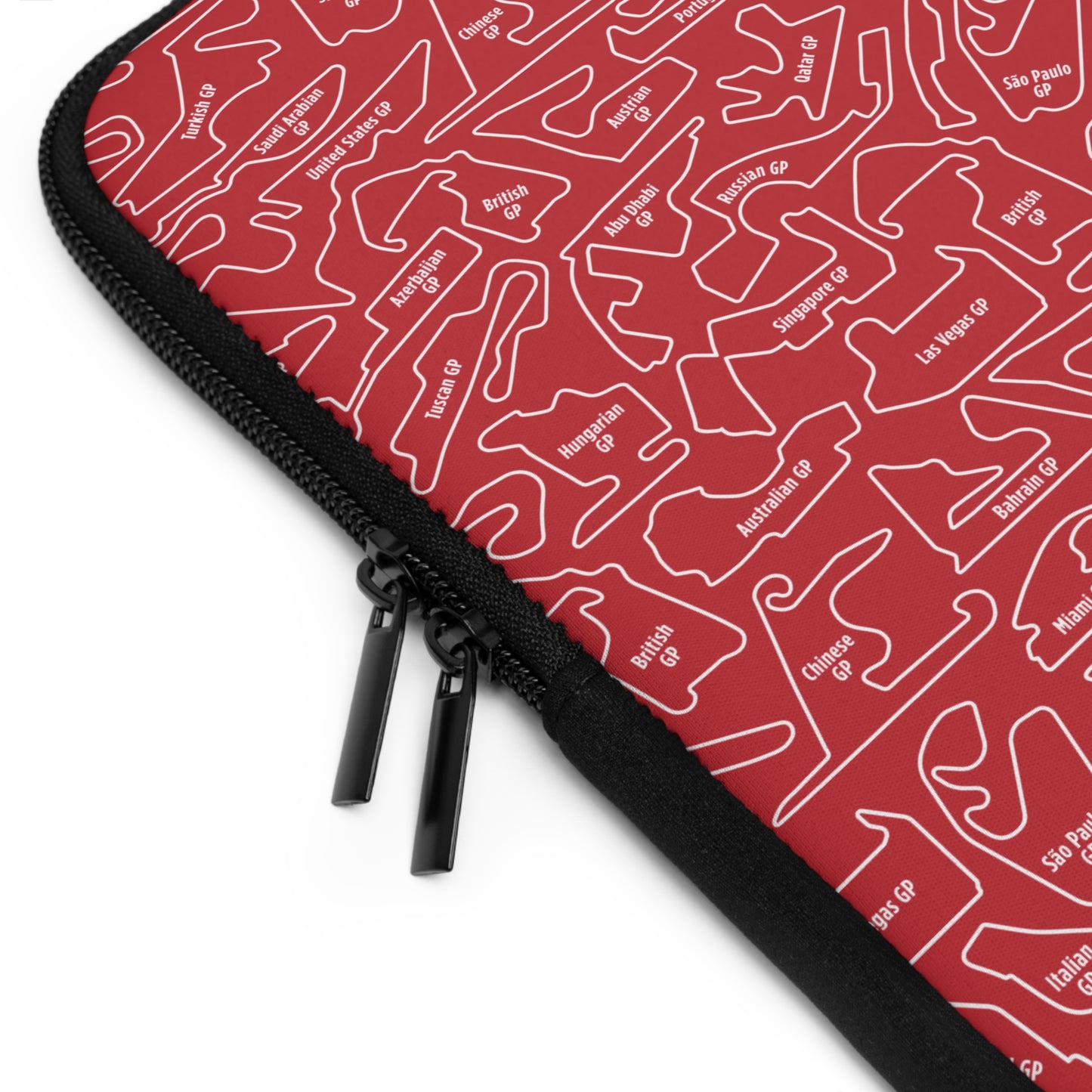 Long Island Sports Cars | F1 Racetrack Laptop Sleeve