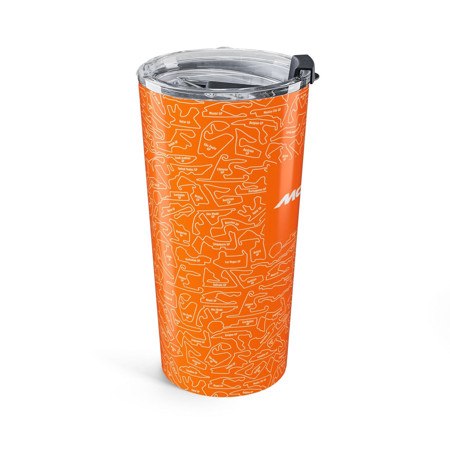 McLaren Long Island Orange Papaya F1 Track 20oz Tumbler