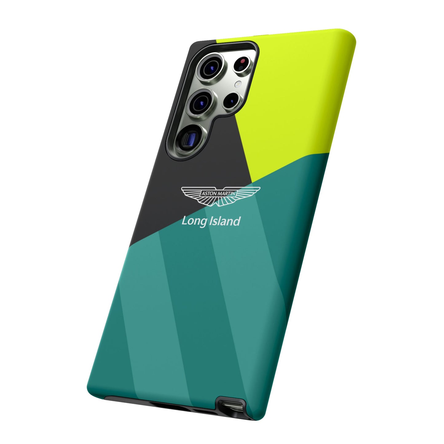 Aston Martin Long Island Impact-Resistant Phone Case | Durable Protection for Car Enthusiasts