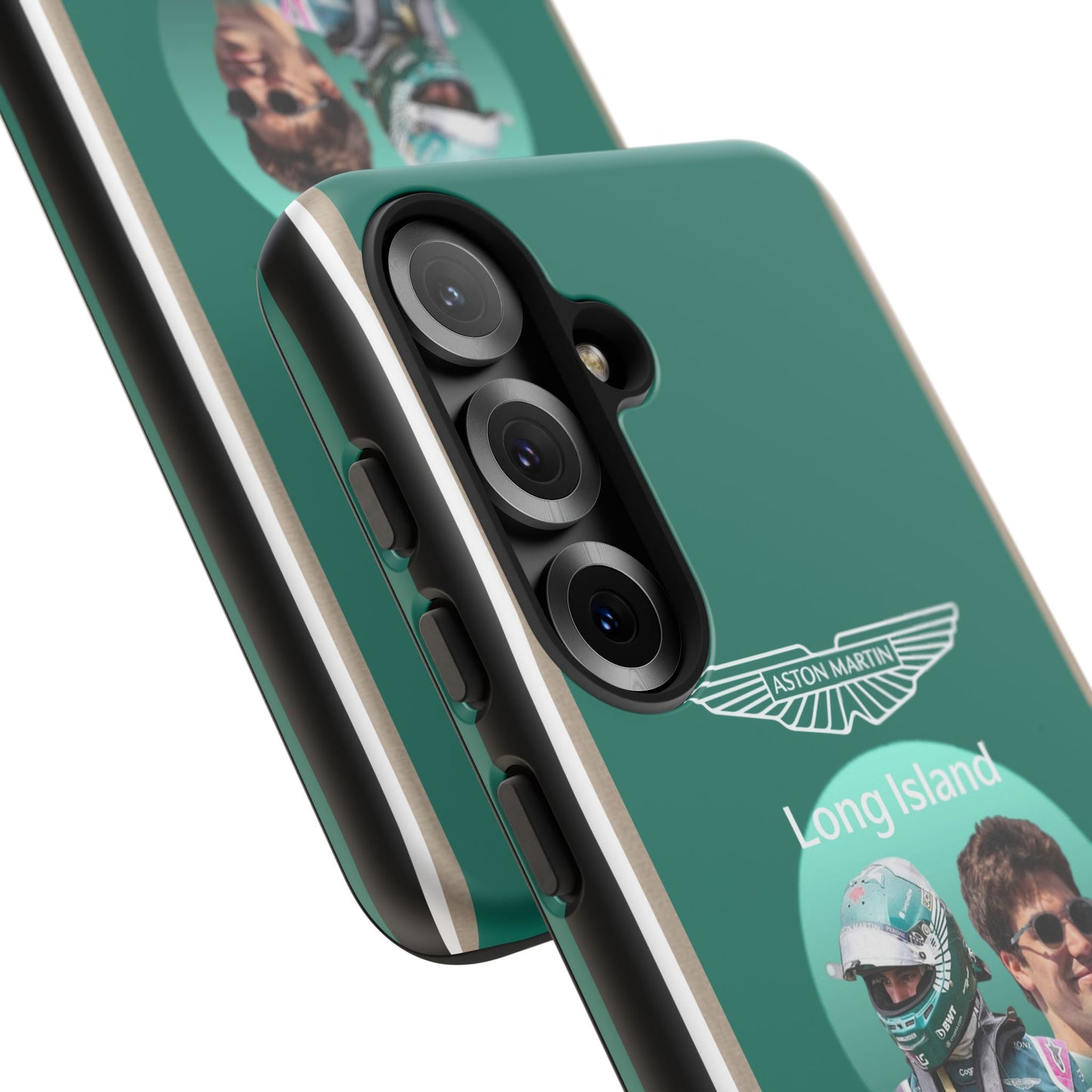 Aston Martin Long Island F1 inspired Lance Stroll Impact-Resistant Phone Case - Sleek & Stylish