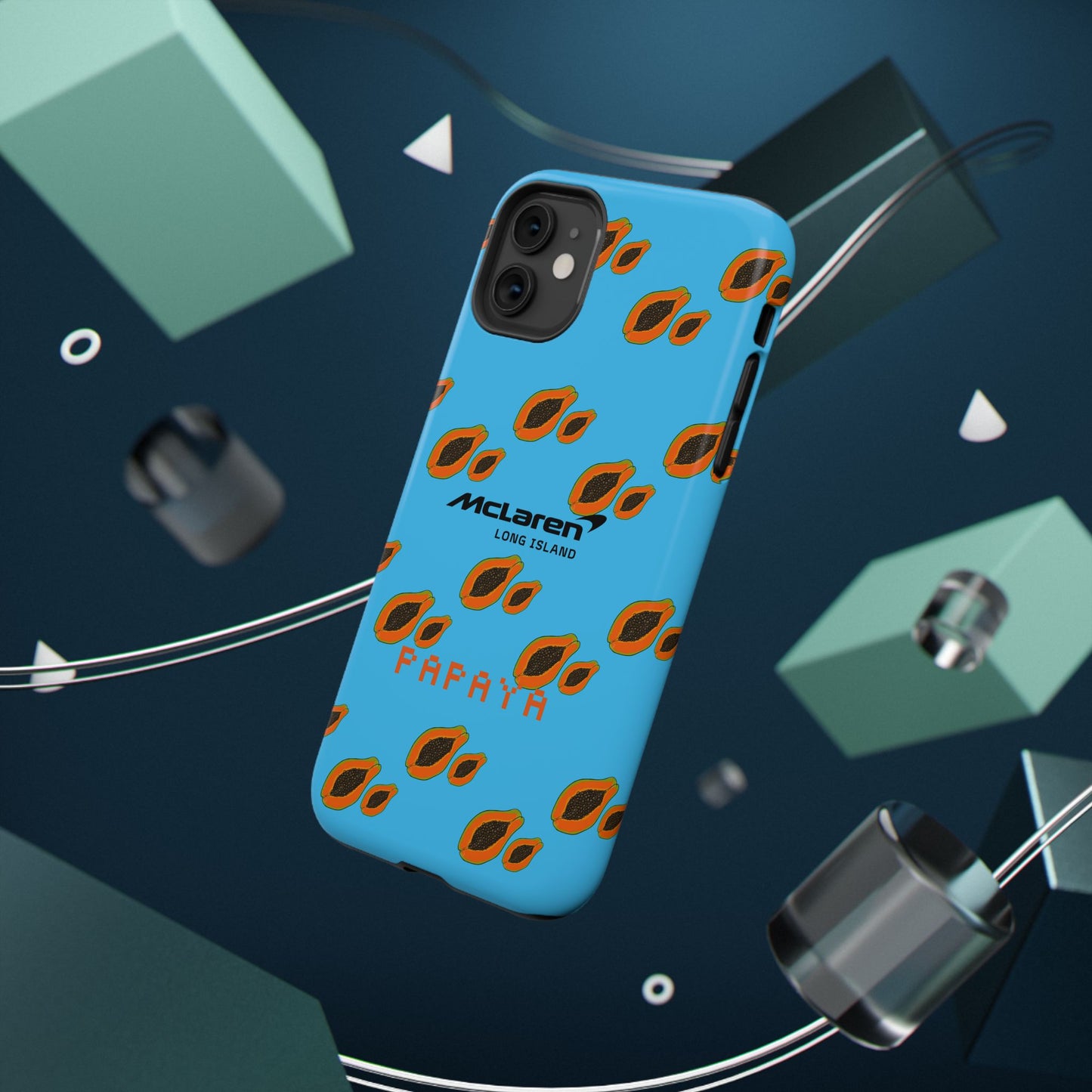 McLaren Long Island Papaya Impact-Resistant Phone Case - Sleek & Stylish