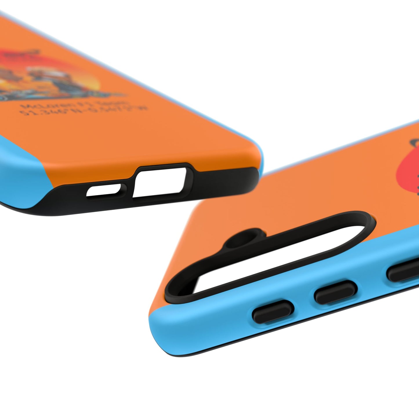 McLaren Long Island McLaren F1 inspired Lando Norris Impact-Resistant Phone Case - Sleek & Stylish