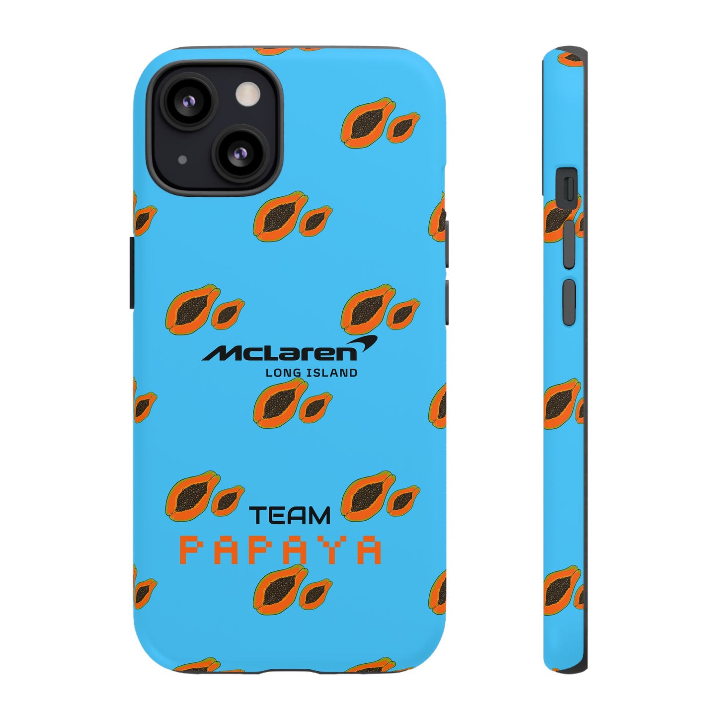 McLaren Long Island Team Papaya Impact-Resistant Phone Case - Sleek & Stylish