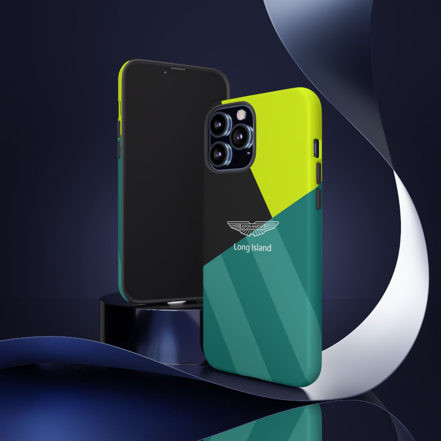 Aston Martin Long Island Impact-Resistant Phone Case | Durable Protection for Car Enthusiasts