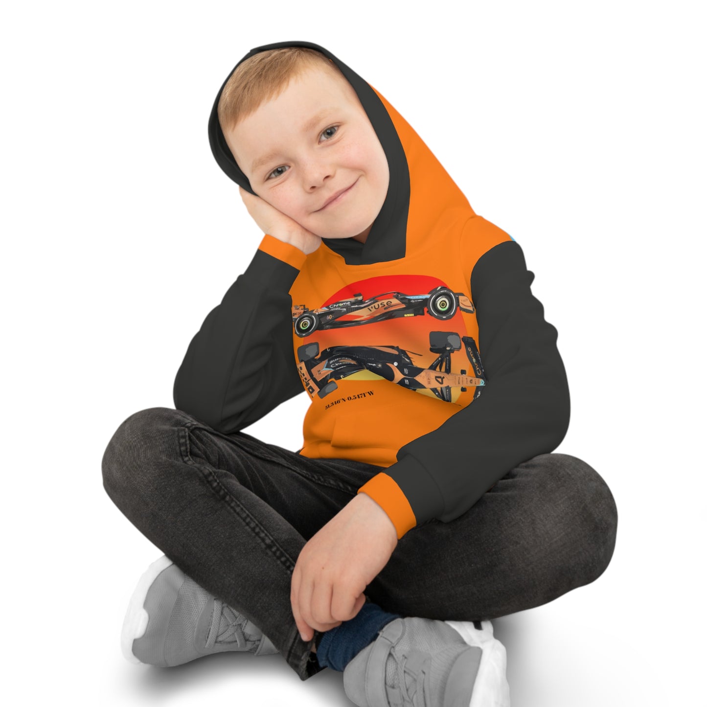 McLaren Long Island F1 inspired Children's Hoodie - Comfort and Style for Kids