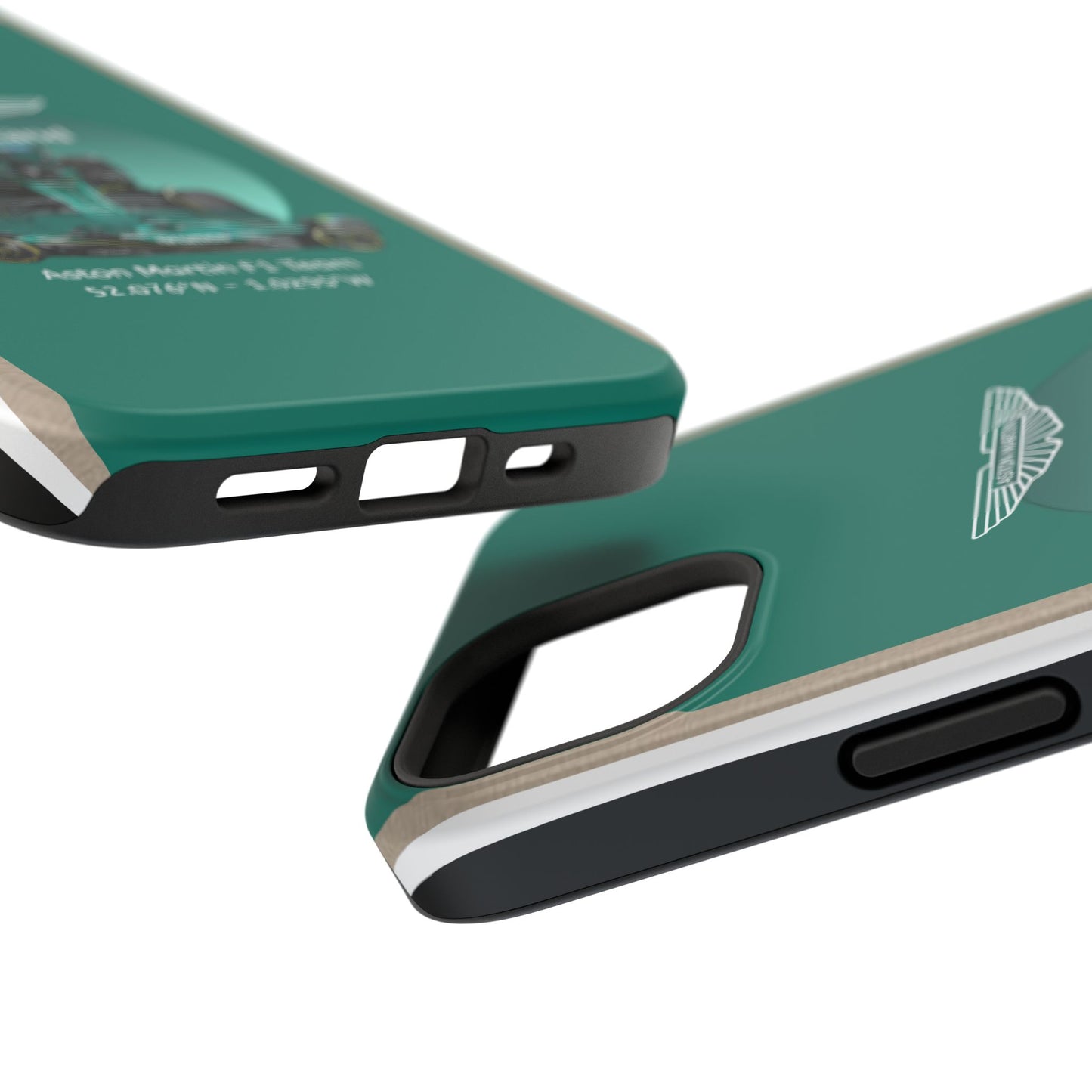 Aston Martin Long Island Formula 1 inspired Impact-Resistant Phone Case - Sleek & Stylish