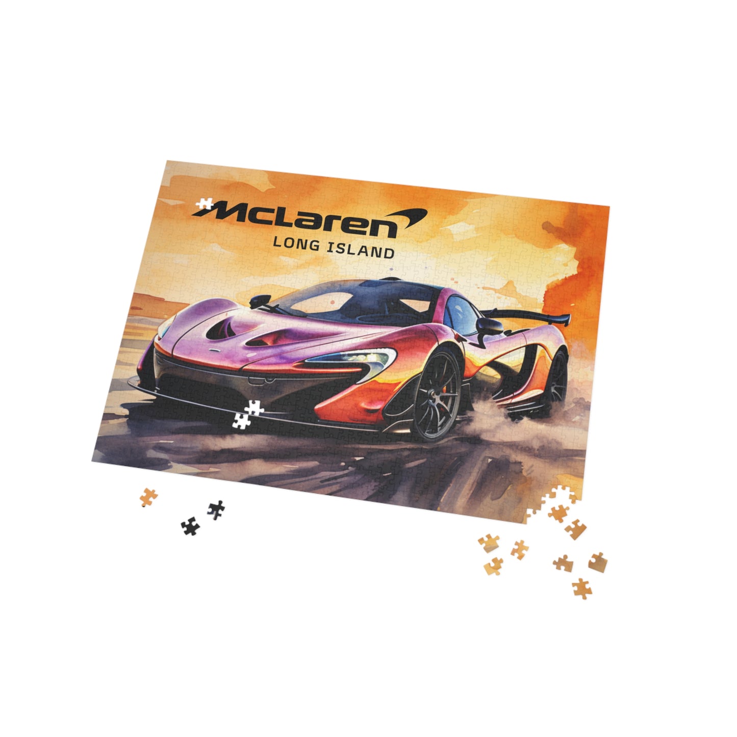 McLaren Long Island  P1 inspired Puzzle - 96, 252, 500, 1000-Piece Options