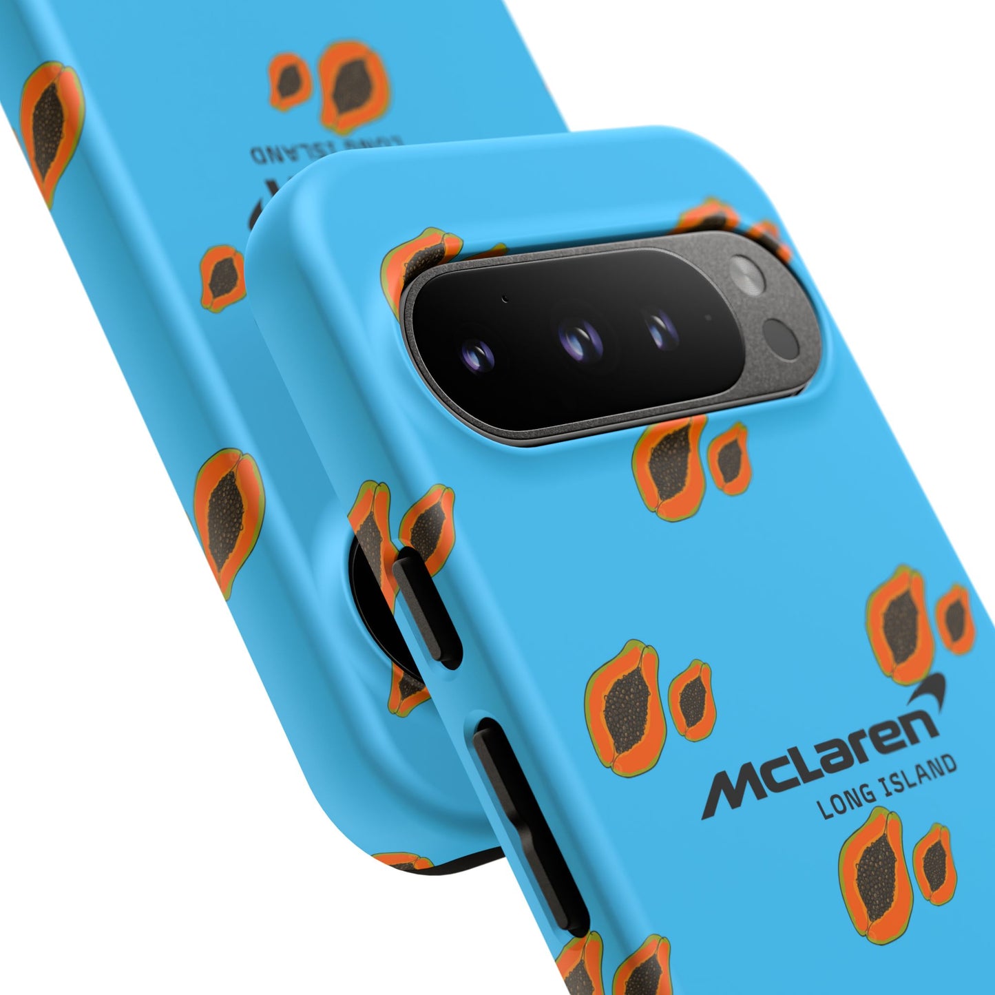 McLaren Long Island Team Papaya Impact-Resistant Phone Case - Sleek & Stylish