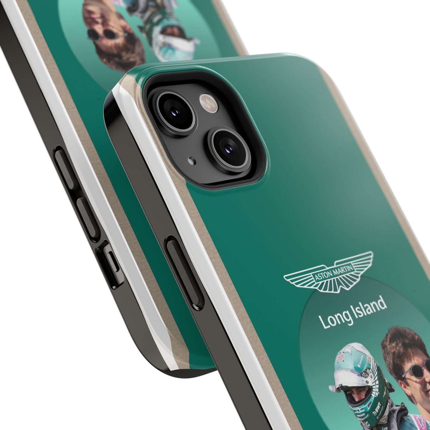 Aston Martin Long Island F1 inspired Lance Stroll Impact-Resistant Phone Case - Sleek & Stylish