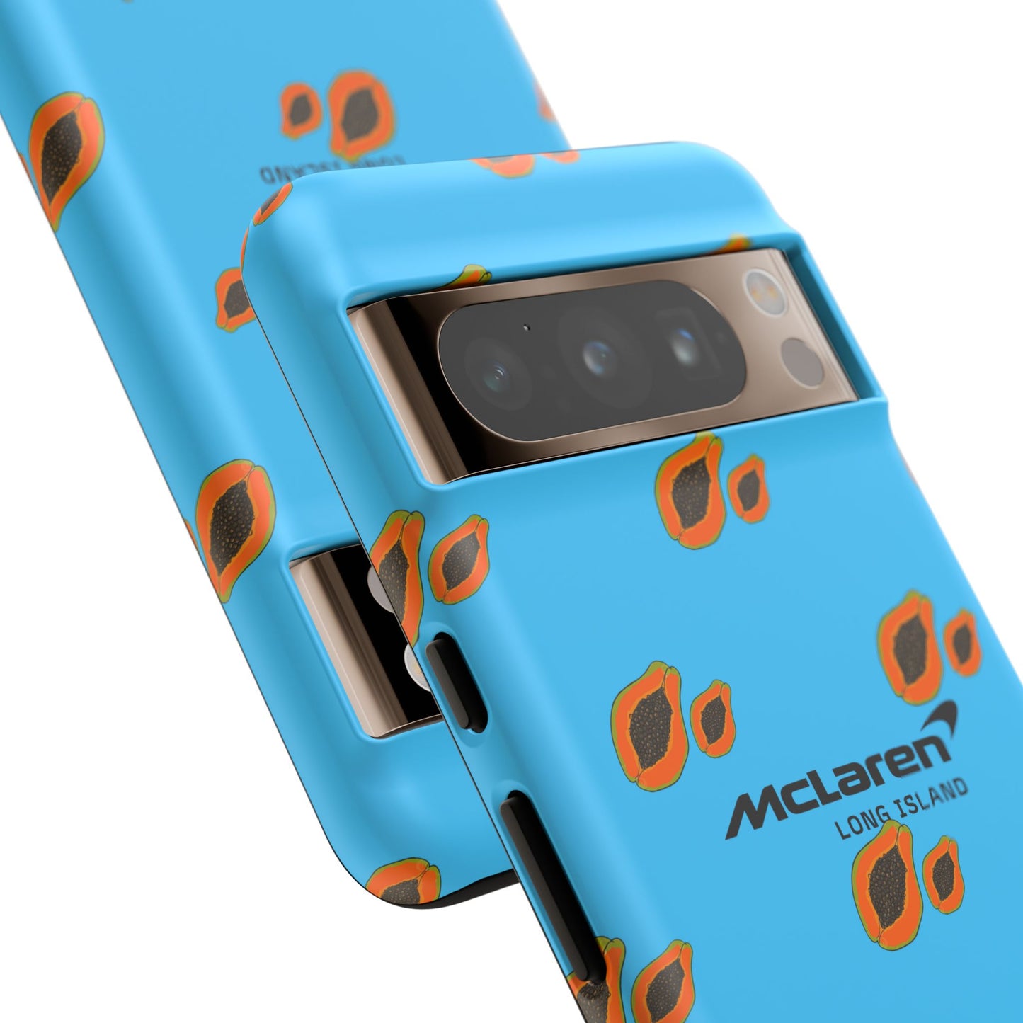 McLaren Long Island Team Papaya Impact-Resistant Phone Case - Sleek & Stylish