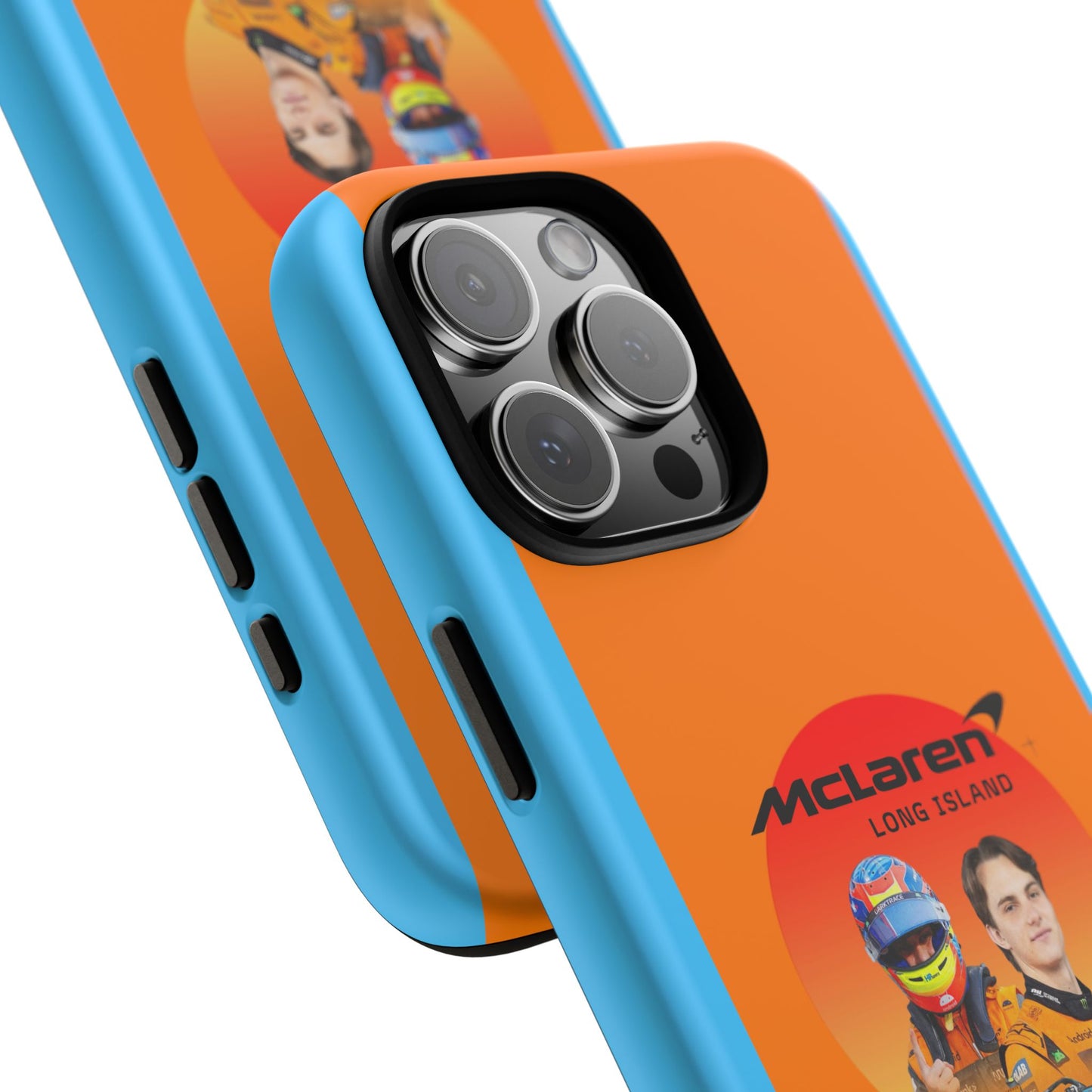 McLaren Long Island McLaren F1 inspired Oscar Piastri Impact-Resistant Phone Case - Sleek & Stylish