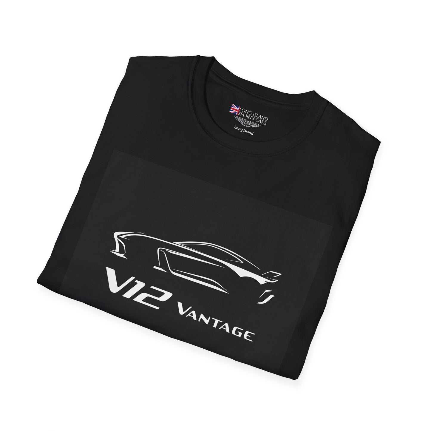 Aston Martin Long Island V12 Vantage silhouette -Inspired Unisex T-Shirt
