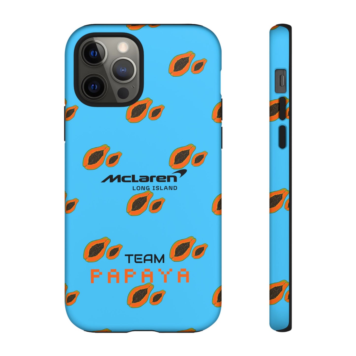 McLaren Long Island Team Papaya Impact-Resistant Phone Case - Sleek & Stylish