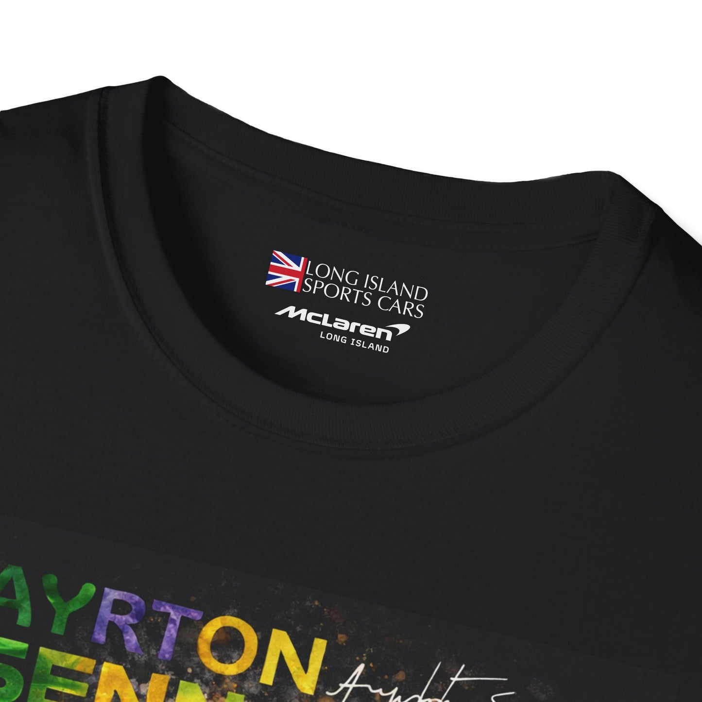 McLaren Long Island Ayrton Senna Inspired Unisex T-Shirt