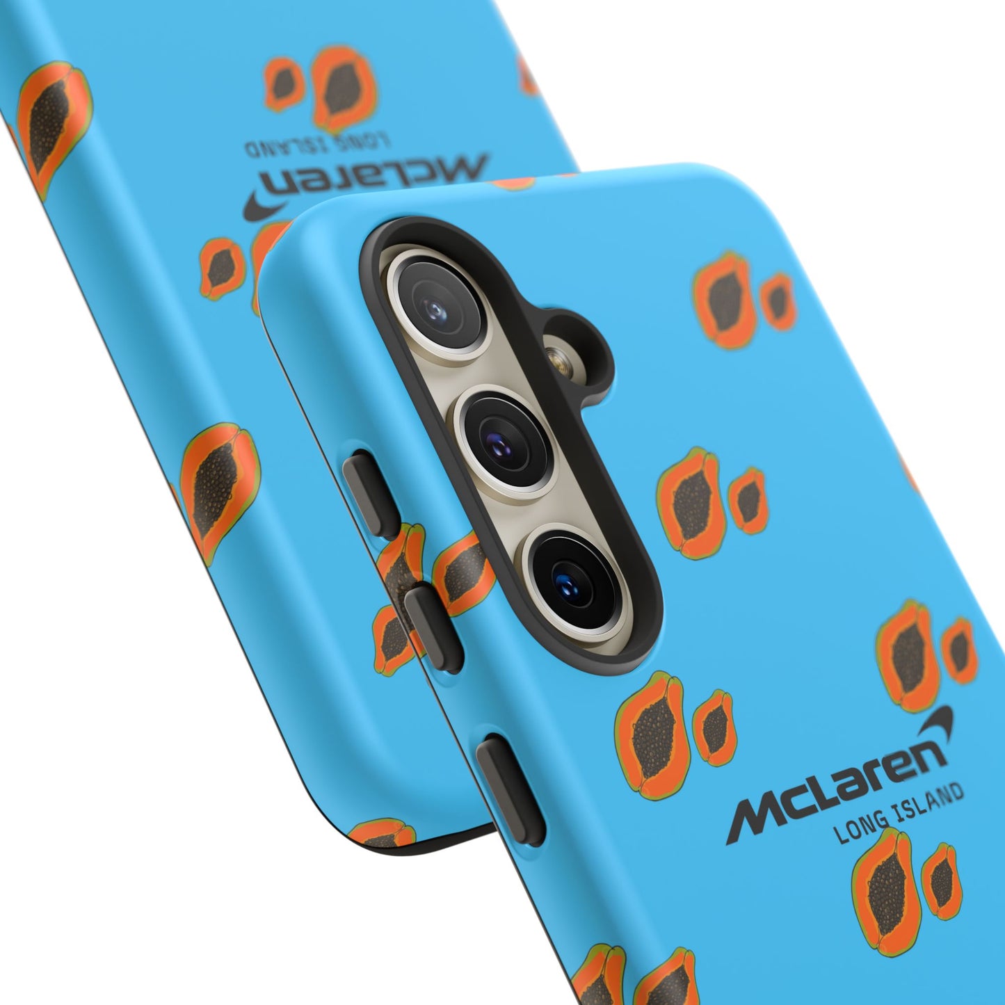 McLaren Long Island Team Papaya Impact-Resistant Phone Case - Sleek & Stylish