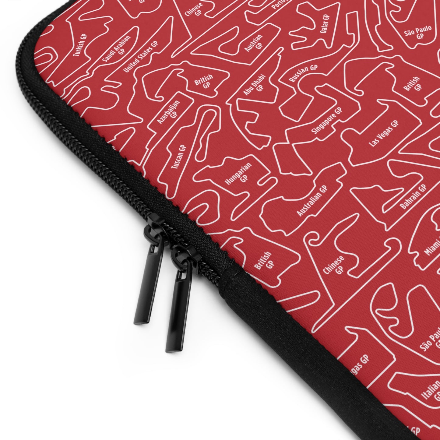 Long Island Sports Cars F1 Racetrack Laptop Sleeve