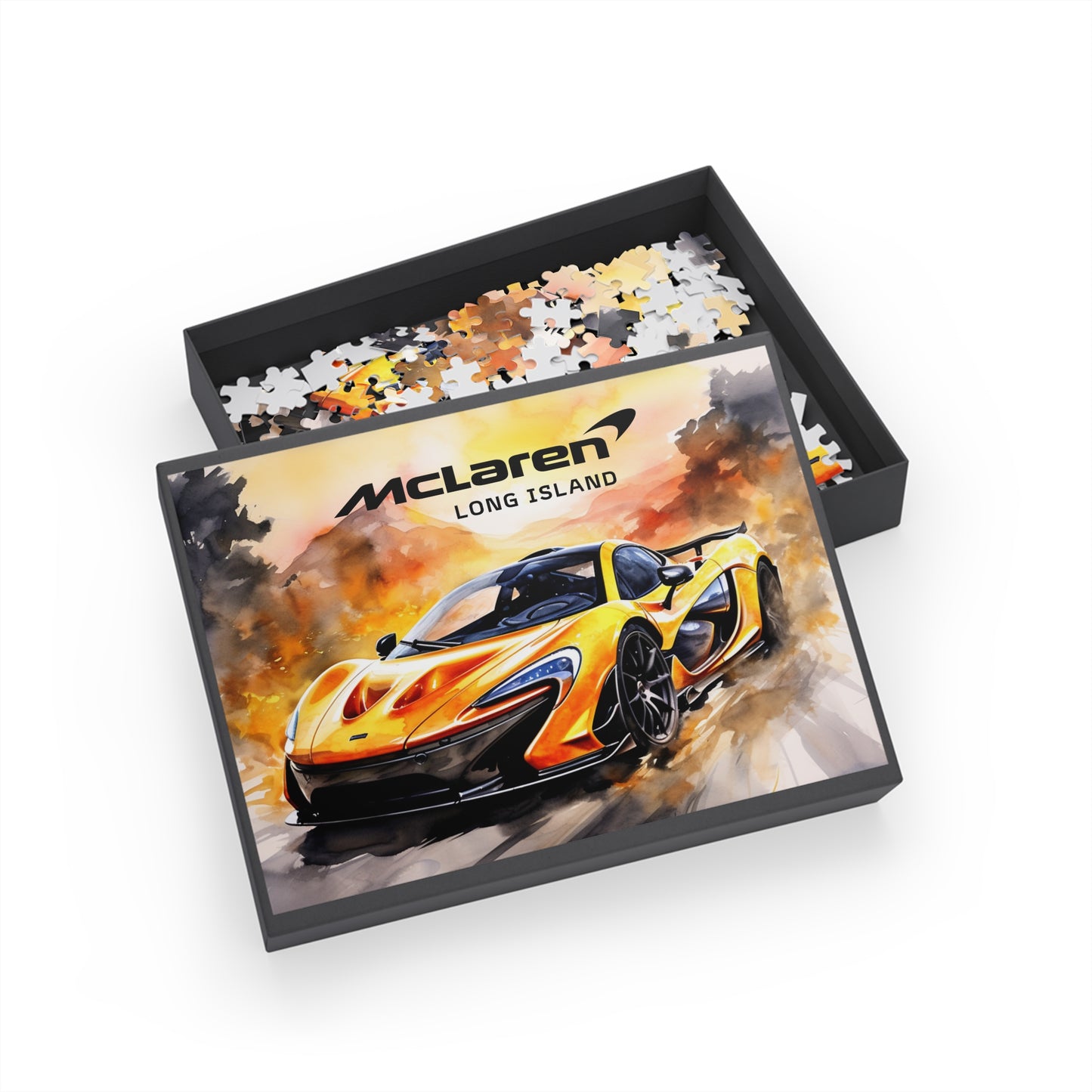 McLaren Long Island P1 Inspired Puzzle - 96, 252, 500, 1000-Piece Options