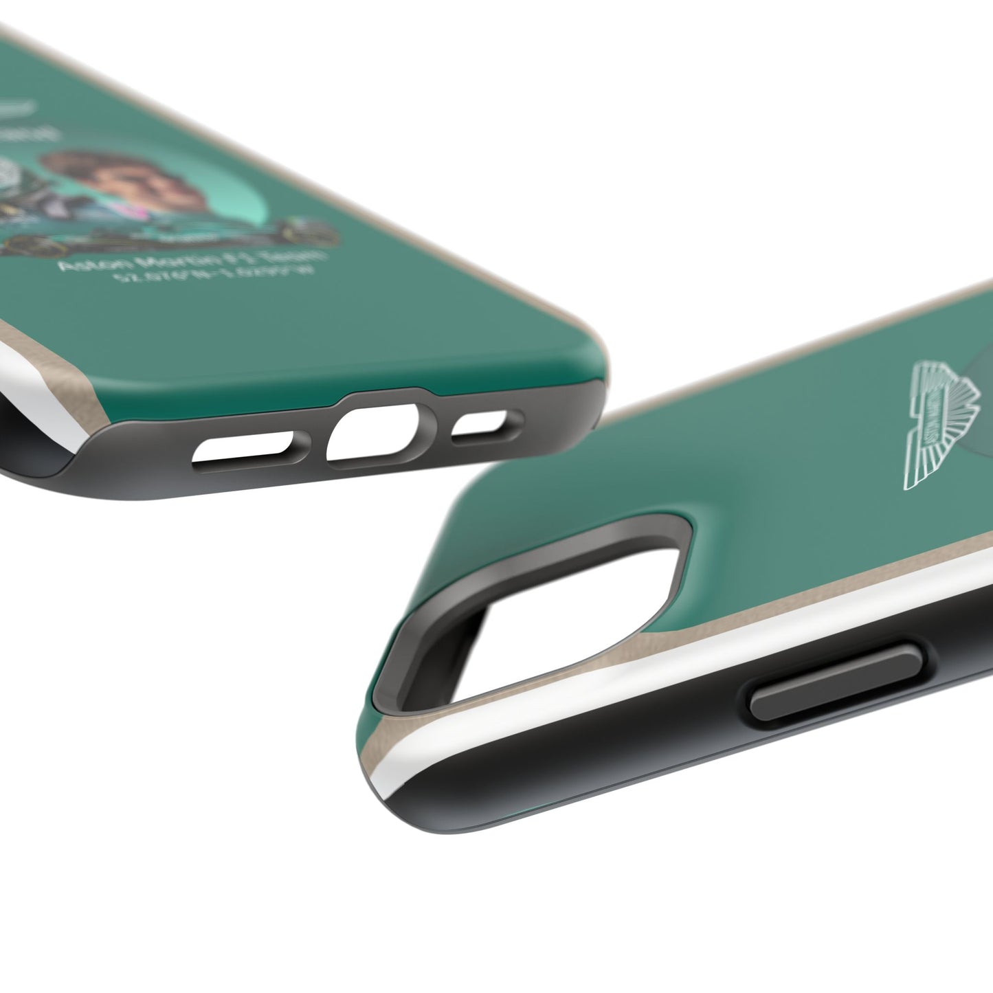 Aston Martin Long Island F1 inspired Lance Stroll Impact-Resistant Phone Case - Sleek & Stylish