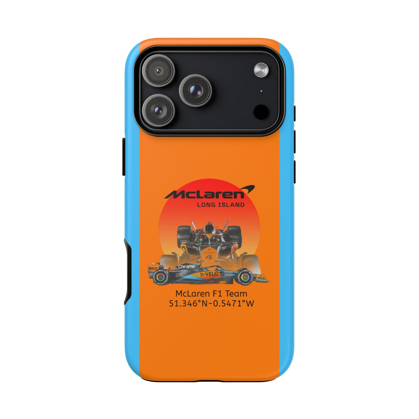 McLaren Long Island Formula 1 inspired Impact-Resistant Phone Case - Sleek & Stylish