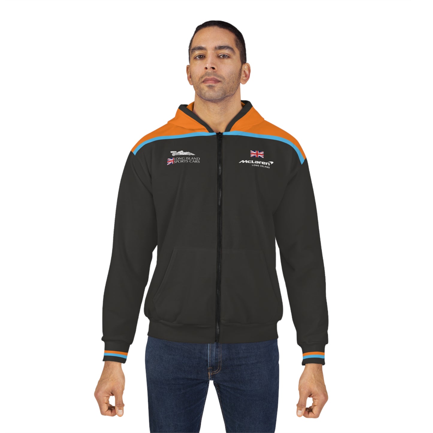 McLaren Long Island Unisex Zip Hoodie