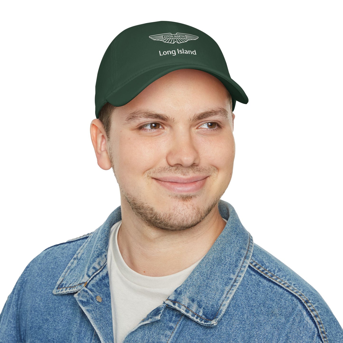 Aston Martin Long Island Stylish Low Profile Baseball Cap / Green