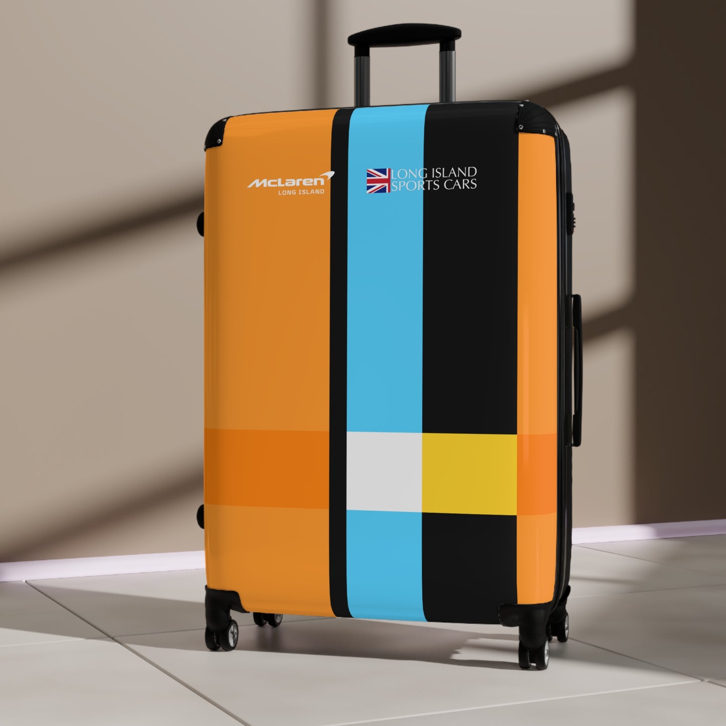 McLaren Long Island Orange Papaya Suitcase