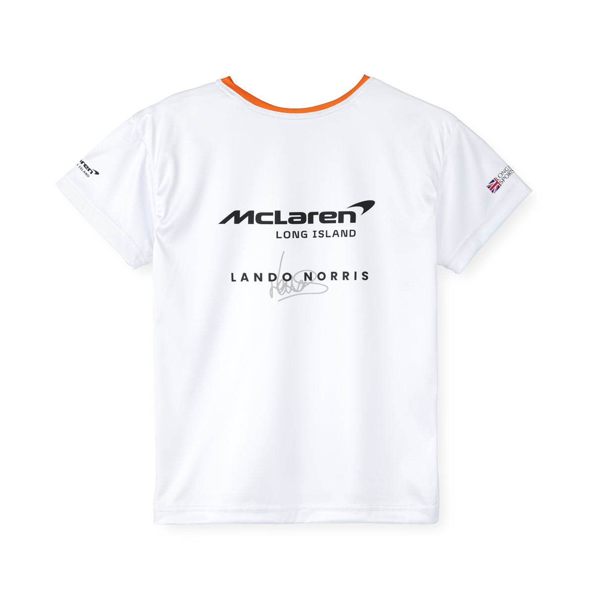 Kids Sports Jersey - Lando Norris Formula 1 inspired Design for Young Speed Enthusiasts