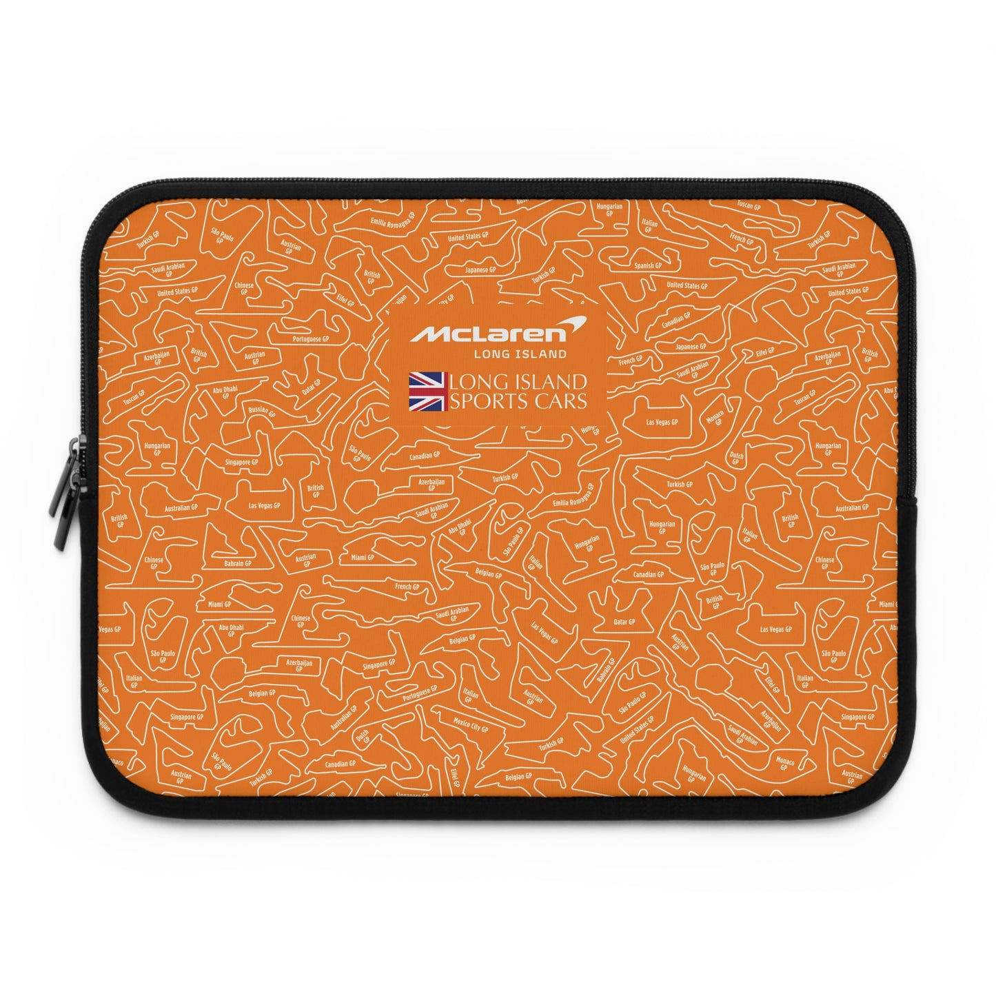 McLaren Long Island F1 Racetrack Laptop Sleeve