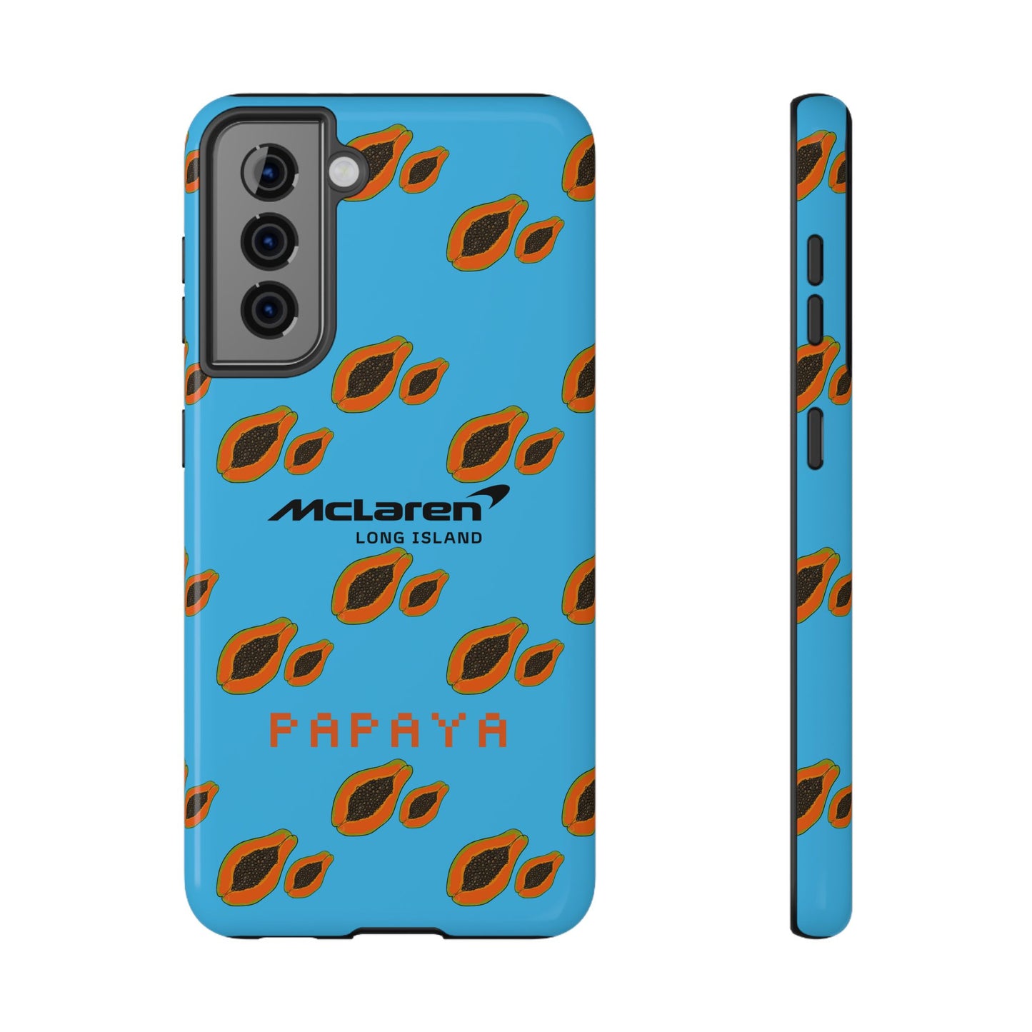 McLaren Long Island Papaya Impact-Resistant Phone Case - Sleek & Stylish