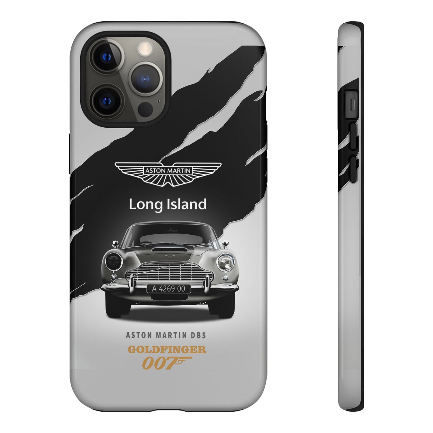 Aston Martin Long Island Phone Case Aston Martin DB5 Goldfinger 007 inspired Phone case (iPhone 8-17)