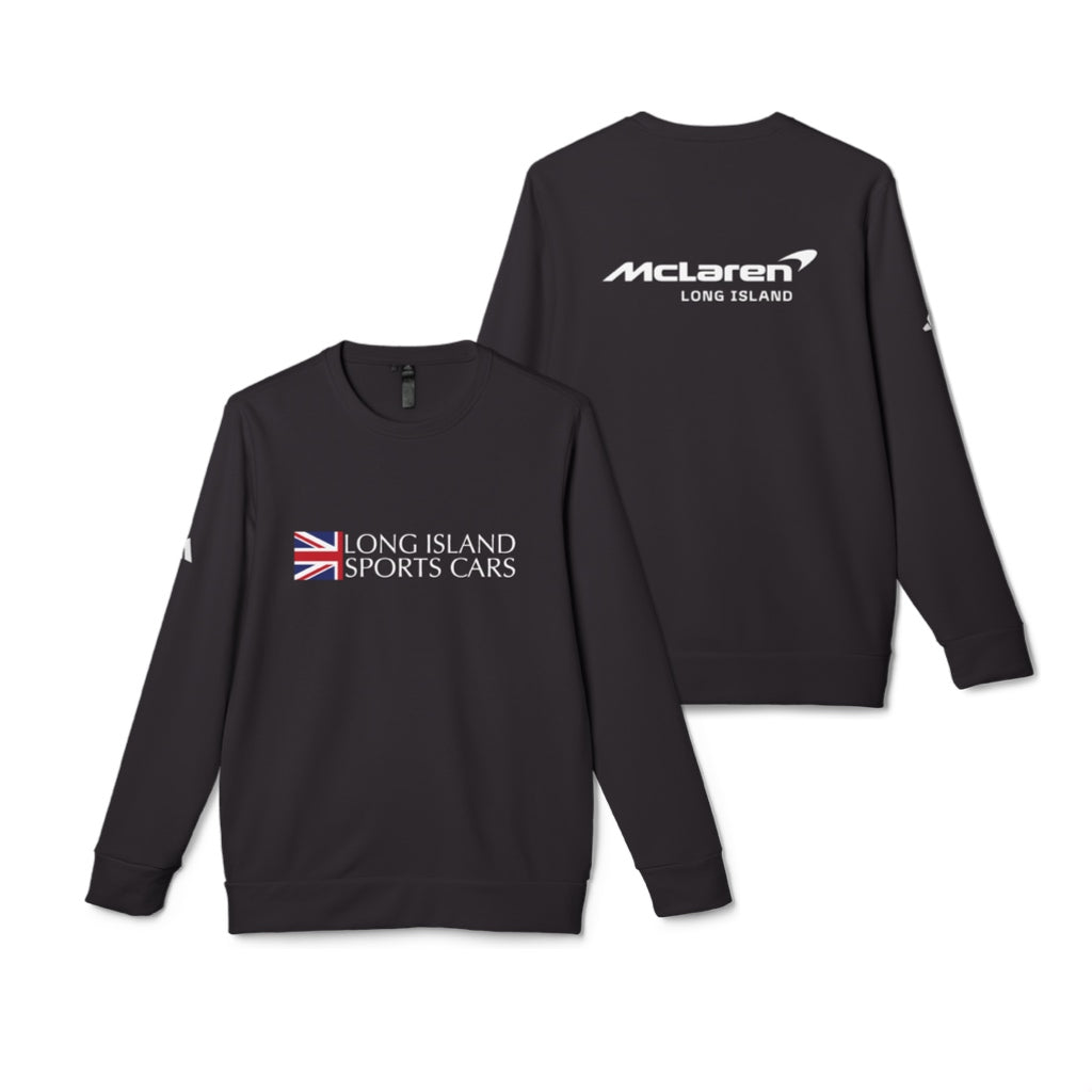 Adidas | Long Island Sports Cars | McLaren Long Island Unisex Fleece Crewneck Sweatshirt