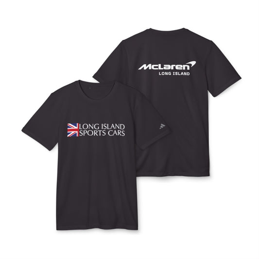 McLaren Long Island Unisex Sport T-Shirt - Perfect for Car Enthusiasts