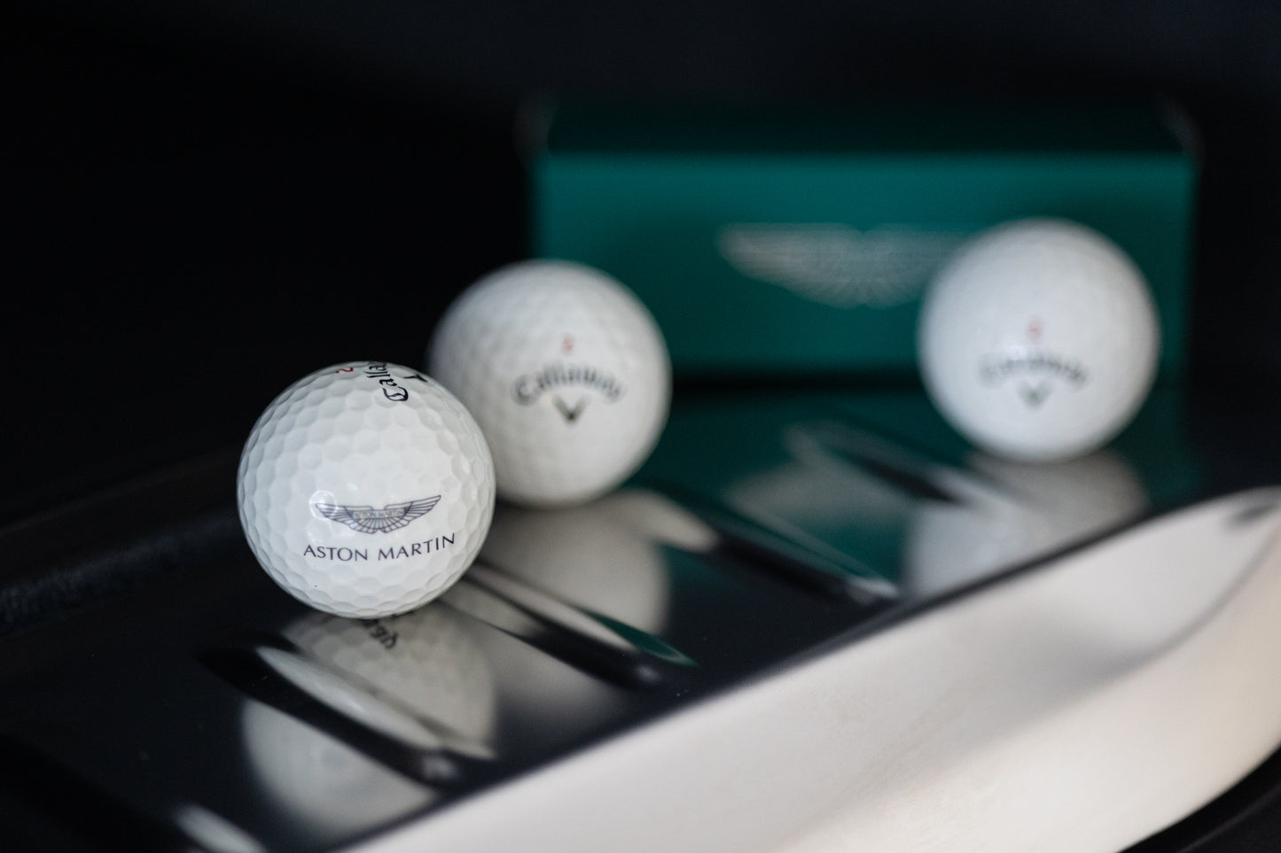 Aston Martin Callaway Golf Balls(set of 3) Where Performance Meets Prestige
