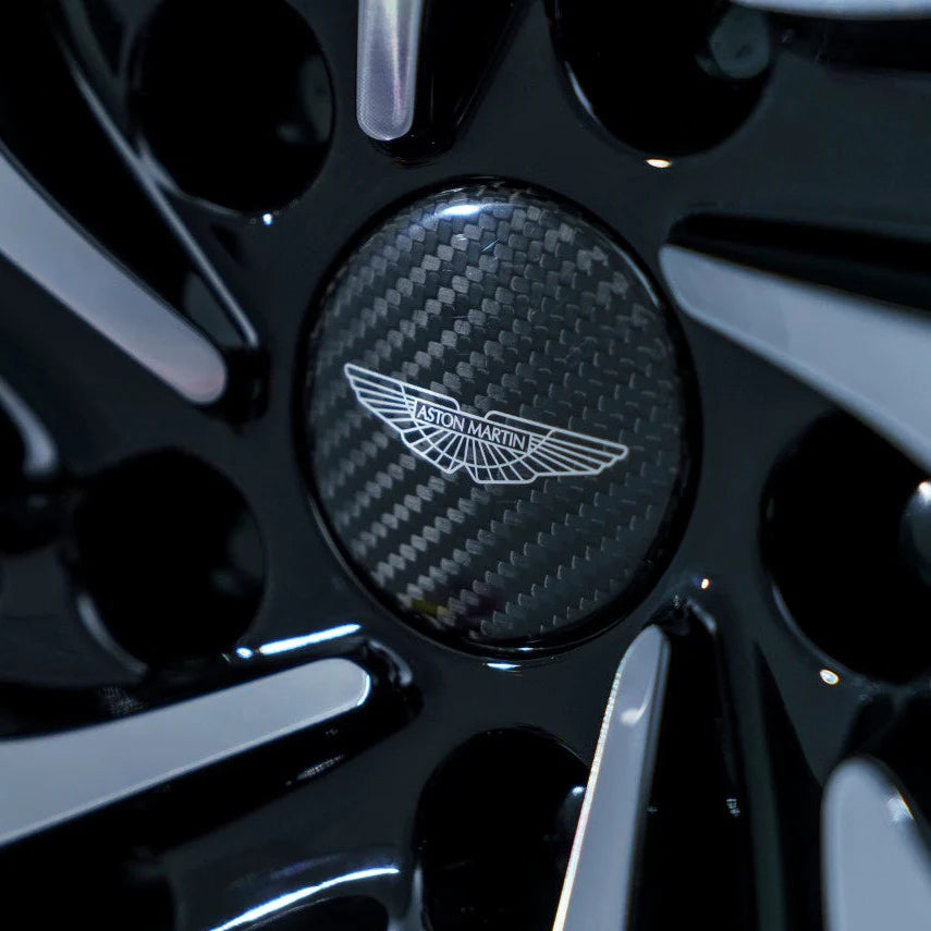 Aston Martin Carbon Fiber Wheel Center Caps